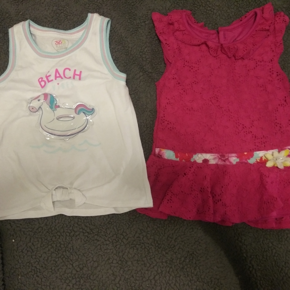 Girls tank lot
